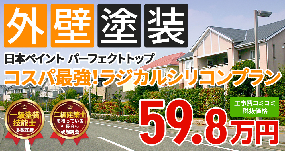 コスパ最強！ラジカルシリコンプラン 59.80万円（税込65.78万円）