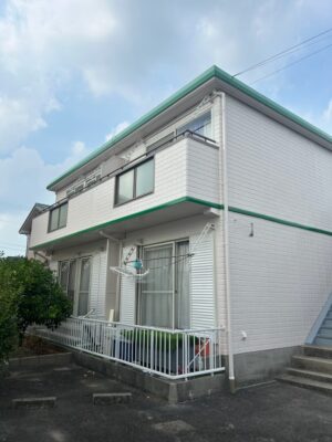 安城市 O様邸 アパート外壁塗装、屋根塗装工事