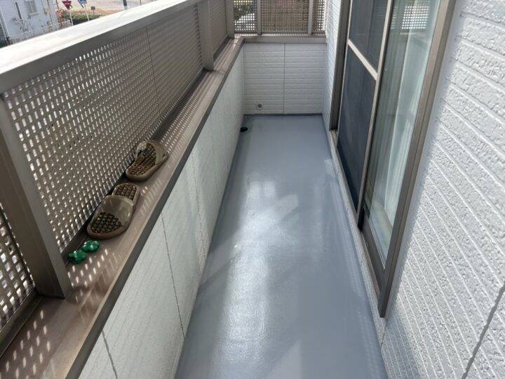 東海市　I様邸　ベランダ防水工事