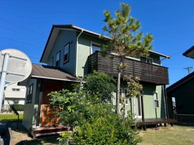 安城市　M様邸　外壁塗装工事　